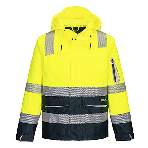 WORKWEAR, SAFETY & CORPORATE CLOTHING SPECIALISTS - Huski Hi-Vis Men's Shell Jacket