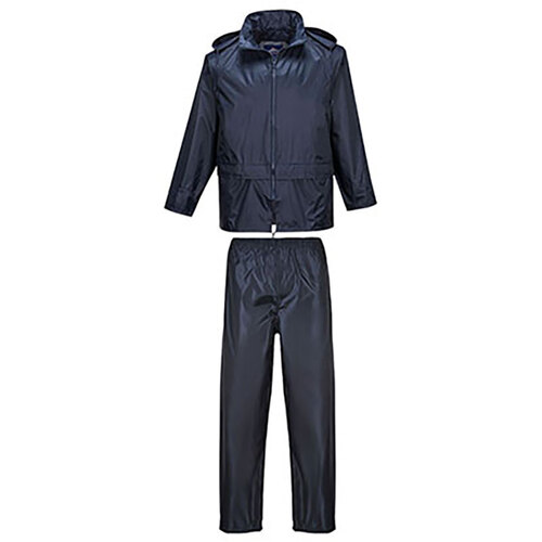 WORKWEAR, SAFETY & CORPORATE CLOTHING SPECIALISTS Essentials Rainsuit (2 Piece Suit)