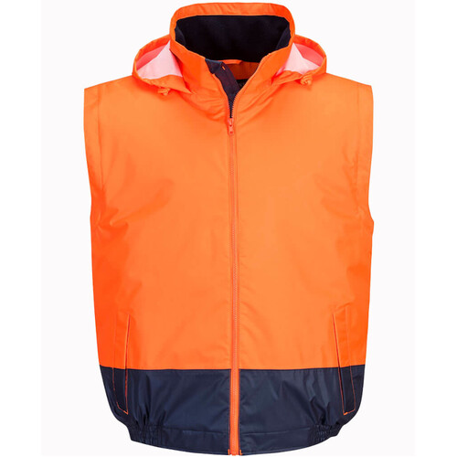 WORKWEAR, SAFETY & CORPORATE CLOTHING SPECIALISTS MC464 - Hi-Vis Essential 2-in-1 Bomber Jacket