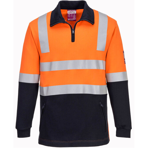 WORKWEAR, SAFETY & CORPORATE CLOTHING SPECIALISTS Flame Resistant Hi-Vis Brushed Fleece