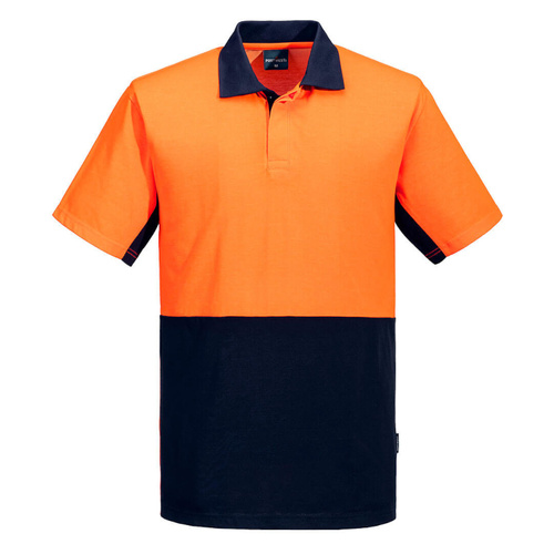 WORKWEAR, SAFETY & CORPORATE CLOTHING SPECIALISTS Hi-Vis Contrast Class D Polo Shirt S/S