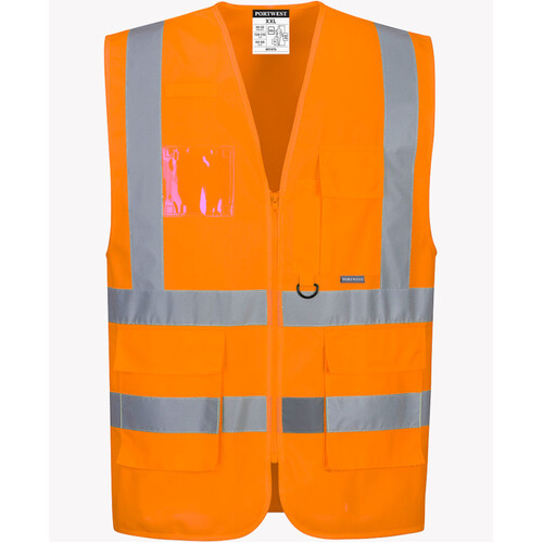 WORKWEAR, SAFETY & CORPORATE CLOTHING SPECIALISTS - Hi-vis Executive vest