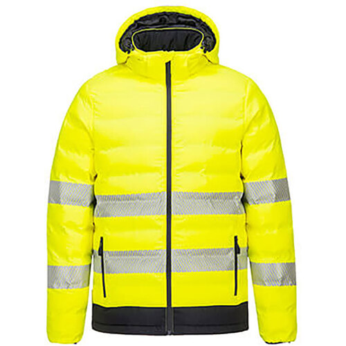 WORKWEAR, SAFETY & CORPORATE CLOTHING SPECIALISTS - Hi-Vis Ultrasonic Heated Tunnel Jacket