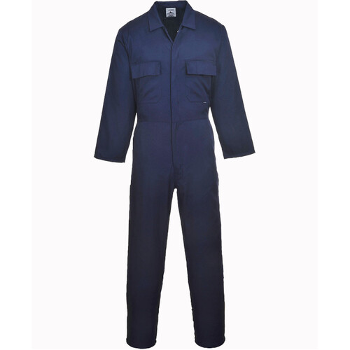 WORKWEAR, SAFETY & CORPORATE CLOTHING SPECIALISTS - EURO WORK POLYCOTTON COVERALL