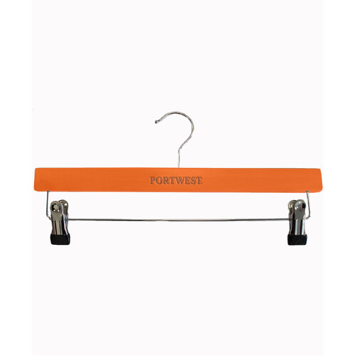 WORKWEAR, SAFETY & CORPORATE CLOTHING SPECIALISTS Portwest Wooden Trouser Hanger