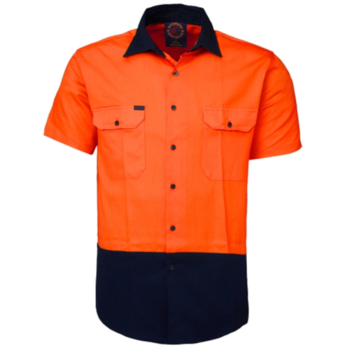 WORKWEAR, SAFETY & CORPORATE CLOTHING SPECIALISTS - Mini Twill Vent S/S Shirt