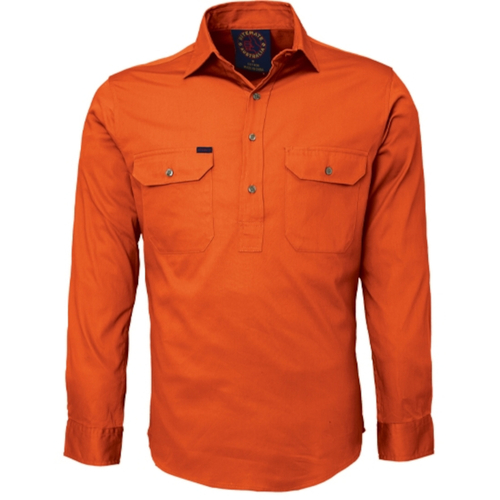 WORKWEAR, SAFETY & CORPORATE CLOTHING SPECIALISTS Vented Closed Front L/W Shirt