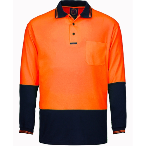 WORKWEAR, SAFETY & CORPORATE CLOTHING SPECIALISTS - Hi Viz Polo Long Sleeves