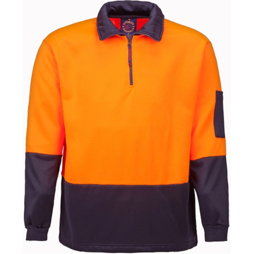 WORKWEAR, SAFETY & CORPORATE CLOTHING SPECIALISTS - Half Zipper Fleece Pullover
