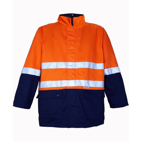 WORKWEAR, SAFETY & CORPORATE CLOTHING SPECIALISTS 4 in 1 Jacket TwoTone Tape