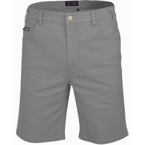 WORKWEAR, SAFETY & CORPORATE CLOTHING SPECIALISTS Pilbara Men's Cotton Stretch Jean Short