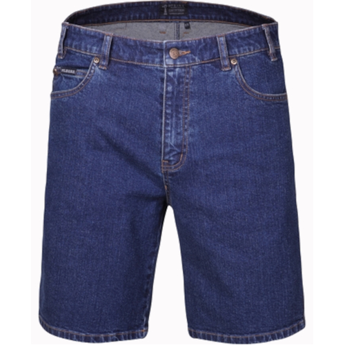 WORKWEAR, SAFETY & CORPORATE CLOTHING SPECIALISTS - Men's Cotton Stretch Denim Jean Short