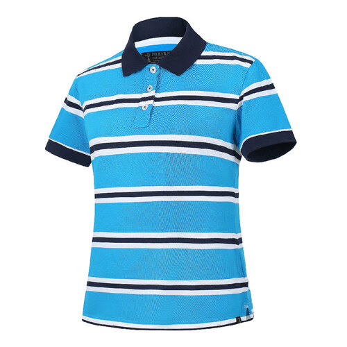 WORKWEAR, SAFETY & CORPORATE CLOTHING SPECIALISTS - Pilbara Ladies Y/D Striped Polo