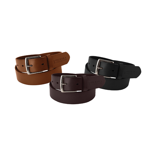 WORKWEAR, SAFETY & CORPORATE CLOTHING SPECIALISTS - Pilbara Leather "Workman" Belt -  -