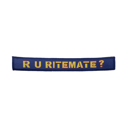 WORKWEAR, SAFETY & CORPORATE CLOTHING SPECIALISTS RMRU Woven Badge -  -