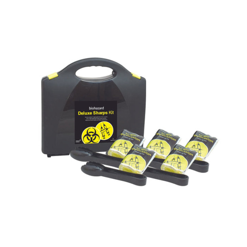 WORKWEAR, SAFETY & CORPORATE CLOTHING SPECIALISTS - Deluxe Biohazard Kit, Plastic Portable