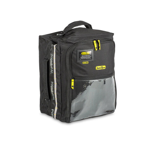 WORKWEAR, SAFETY & CORPORATE CLOTHING SPECIALISTS - EMERGENCY SERVICES BAGS - SMALL STOWAGE BAG - 500 x 400 x 300mm - 60Ltr - BLACK - PCC - 60L - 1.87kg