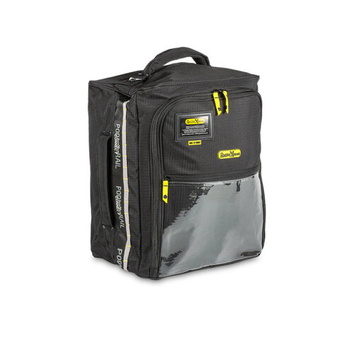 WORKWEAR, SAFETY & CORPORATE CLOTHING SPECIALISTS EMERGENCY SERVICES BAGS - SMALL STOWAGE BAG - 500 x 400 x 300mm - 60Ltr - BLACK - PCC - 60L - 1.87kg