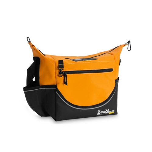 WORKWEAR, SAFETY & CORPORATE CLOTHING SPECIALISTS - INSULATED CRIB / LUNCH BAGS - PVC - 280 x 200 x 230mm (330 Peak) - ORANGE - PCC - 15L - 0.9kg