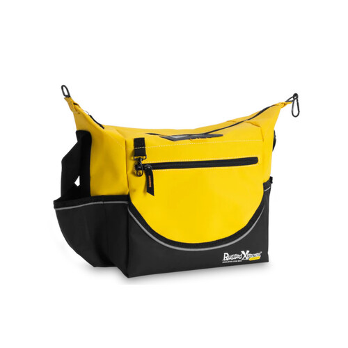 WORKWEAR, SAFETY & CORPORATE CLOTHING SPECIALISTS - INSULATED CRIB / LUNCH BAGS - PVC - 280 x 200 x 230mm (330 Peak) - YELLOW - 15L - 0.9kg