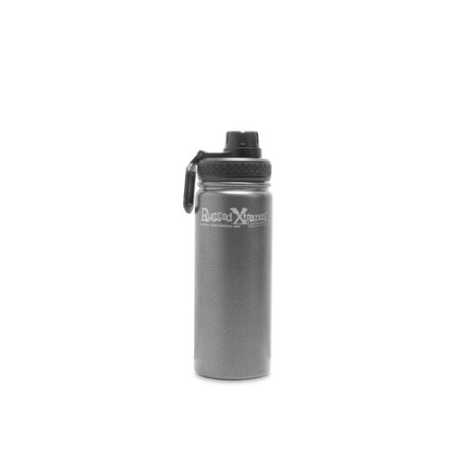 WORKWEAR, SAFETY & CORPORATE CLOTHING SPECIALISTS - STAINLESS STEEL VACUUM INSULATED THERMAL MUG • 550ml • GREY