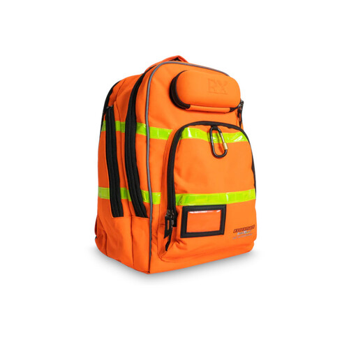 WORKWEAR, SAFETY & CORPORATE CLOTHING SPECIALISTS - PPE LAPTOP BACKPACK • CANVAS • 400 x 320 x 550mm • HIVIS ORANGE • 45L • 1.4kg (NEW PRODUCT JULY 2021)