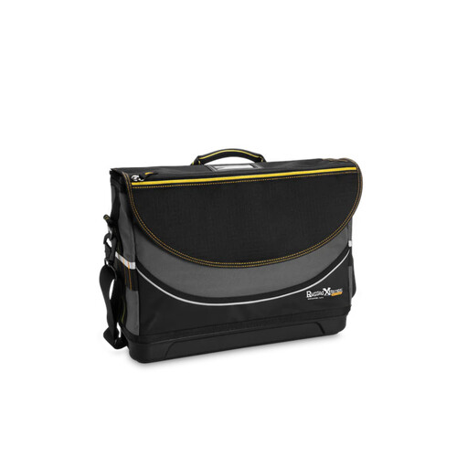 WORKWEAR, SAFETY & CORPORATE CLOTHING SPECIALISTS - SITE SATCHEL • HARDBASE LAPTOP SATCHEL • 450 x 160 x 300mm • 19L • 1.9kg • PCC