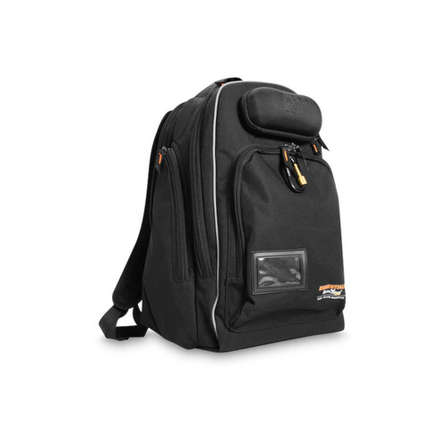 WORKWEAR, SAFETY & CORPORATE CLOTHING SPECIALISTS - PPE LAPTOP BACKPACK • CANVAS • 400 x 320 x 550mm • BLACK • 45L • 1.4kg