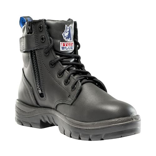 WORKWEAR, SAFETY & CORPORATE CLOTHING SPECIALISTS - ARGYLE ZIP CAUSTIC RUB EH PR BOOT