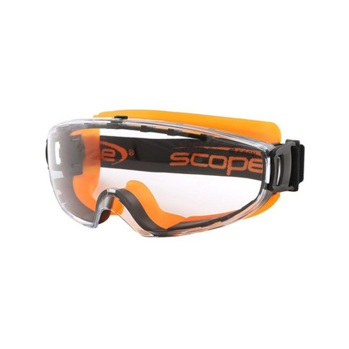 WORKWEAR, SAFETY & CORPORATE CLOTHING SPECIALISTS - Velocity Xtreme Orange Frame AF/AS Clear Lens