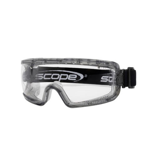 WORKWEAR, SAFETY & CORPORATE CLOTHING SPECIALISTS - Atomic Crystal Grey Frame AF/AS Clear Lens