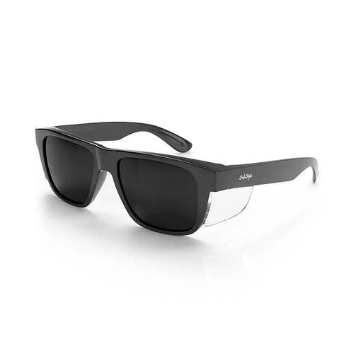 WORKWEAR, SAFETY & CORPORATE CLOTHING SPECIALISTS Fusions XL Black Frame Tinted Lens