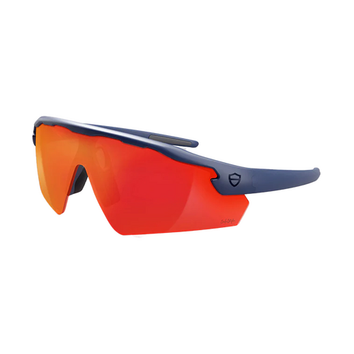 WORKWEAR, SAFETY & CORPORATE CLOTHING SPECIALISTS - Phantoms Matte Navy Frame Red Reflector Lens