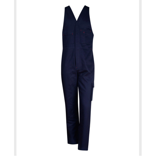 WORKWEAR, SAFETY & CORPORATE CLOTHING SPECIALISTS - DISCONTINUED - Men's Cotton Drill Action Back Overall-Stout