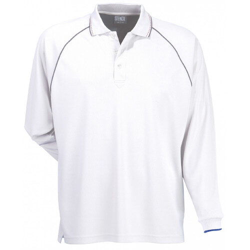 WORKWEAR, SAFETY & CORPORATE CLOTHING SPECIALISTS - COOL DRY POLO - Mens Long Sleeved
