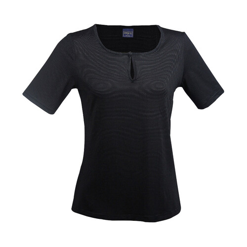 WORKWEAR, SAFETY & CORPORATE CLOTHING SPECIALISTS SILVERTECH LADIES TOP - Short Sleeved
