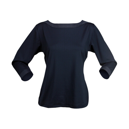 WORKWEAR, SAFETY & CORPORATE CLOTHING SPECIALISTS - ARGENT LADIES TOP - 3/4 Sleeved