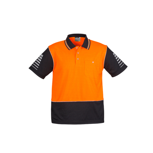 WORKWEAR, SAFETY & CORPORATE CLOTHING SPECIALISTS - Mens Hi Vis Zone Polo