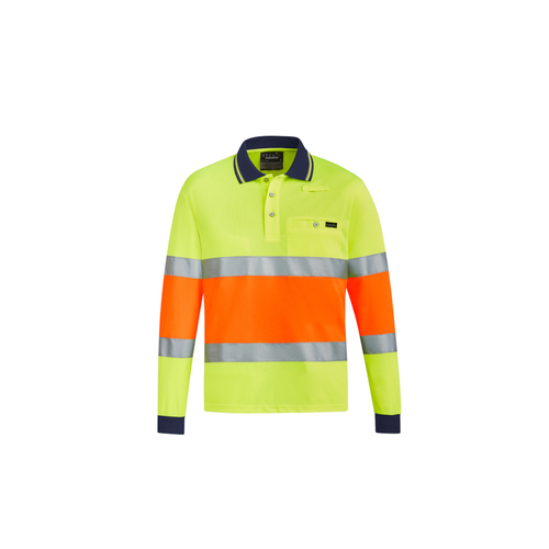 WORKWEAR, SAFETY & CORPORATE CLOTHING SPECIALISTS - Unisex Hi Vis Bio Motion Taped Polo