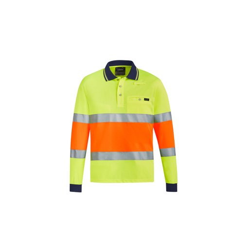 WORKWEAR, SAFETY & CORPORATE CLOTHING SPECIALISTS Unisex Hi Vis Bio Motion Taped Polo