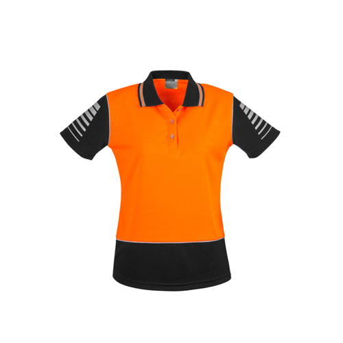 WORKWEAR, SAFETY & CORPORATE CLOTHING SPECIALISTS Womens Hi Vis Zone Polo
