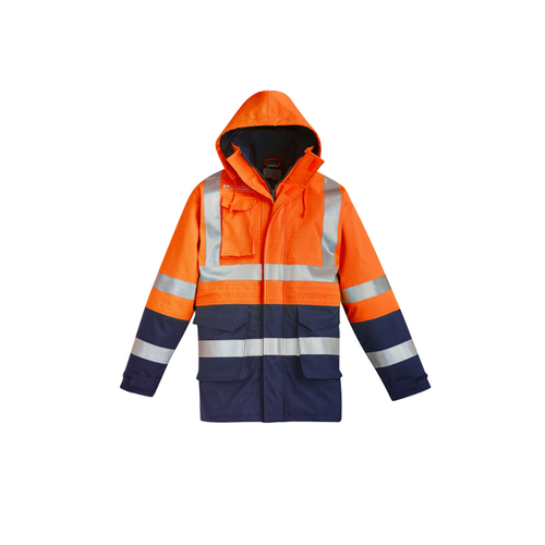 WORKWEAR, SAFETY & CORPORATE CLOTHING SPECIALISTS - Mens Arc Rated Anti Static Waterproof Jacket