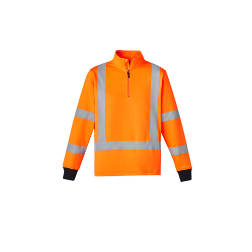 WORKWEAR, SAFETY & CORPORATE CLOTHING SPECIALISTS - Unisex Hi Vis X Back Rail Jumper