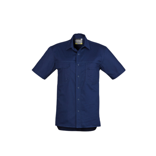 WORKWEAR, SAFETY & CORPORATE CLOTHING SPECIALISTS - Mens Lightweight S/S Tradie Shirt