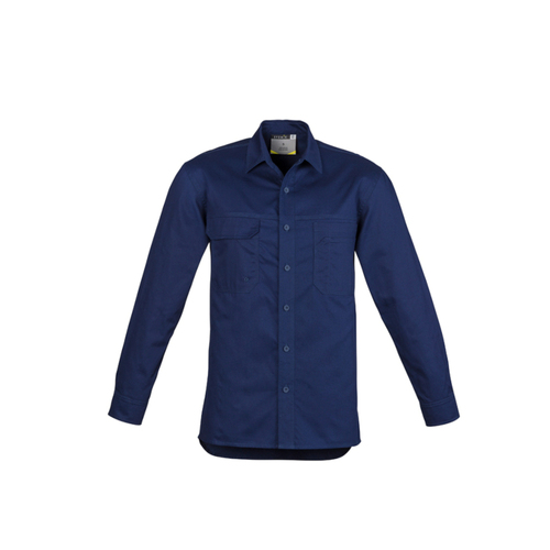WORKWEAR, SAFETY & CORPORATE CLOTHING SPECIALISTS - Mens Lightweight Tradie L/S Shirt