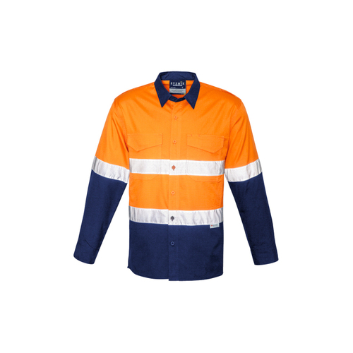 WORKWEAR, SAFETY & CORPORATE CLOTHING SPECIALISTS Mens Rugged Cooling Taped Hi Vis Spliced Shirt