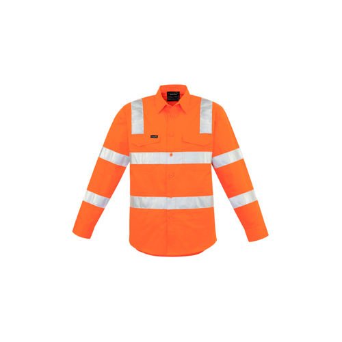 WORKWEAR, SAFETY & CORPORATE CLOTHING SPECIALISTS - Mens Bio Motion Vic Rail Shirt