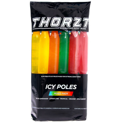 WORKWEAR, SAFETY & CORPORATE CLOTHING SPECIALISTS - Icy Pole Mixed Flavour Pack - 10 x 90mL