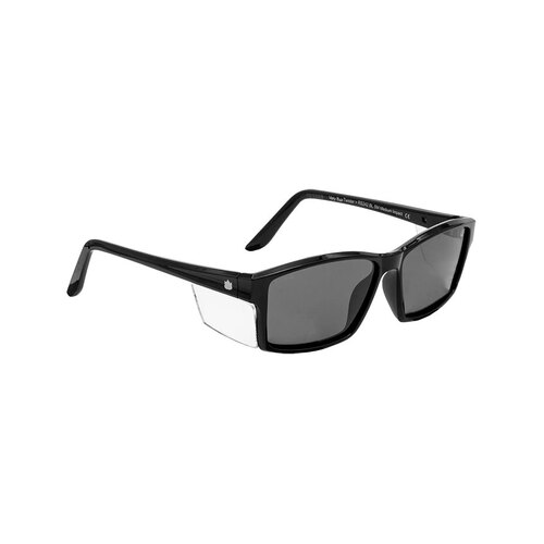 WORKWEAR, SAFETY & CORPORATE CLOTHING SPECIALISTS TWISTER RS242 BL.SM - Shiny Black Frame, Smoke Lens - Professional Series