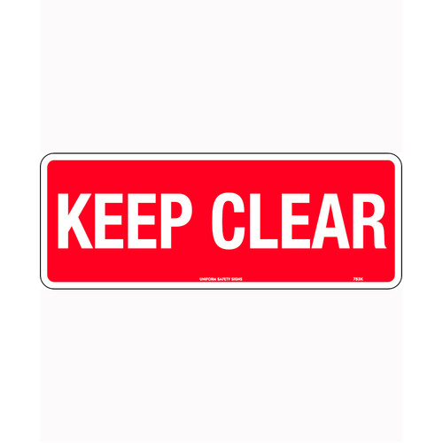 WORKWEAR, SAFETY & CORPORATE CLOTHING SPECIALISTS - 300x100mm - Self Adhesive - Women (With Picto)